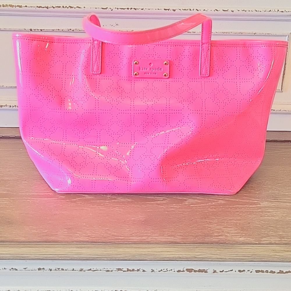 Mid-size to Large Authentic Hot pink Kate Spade Handbag